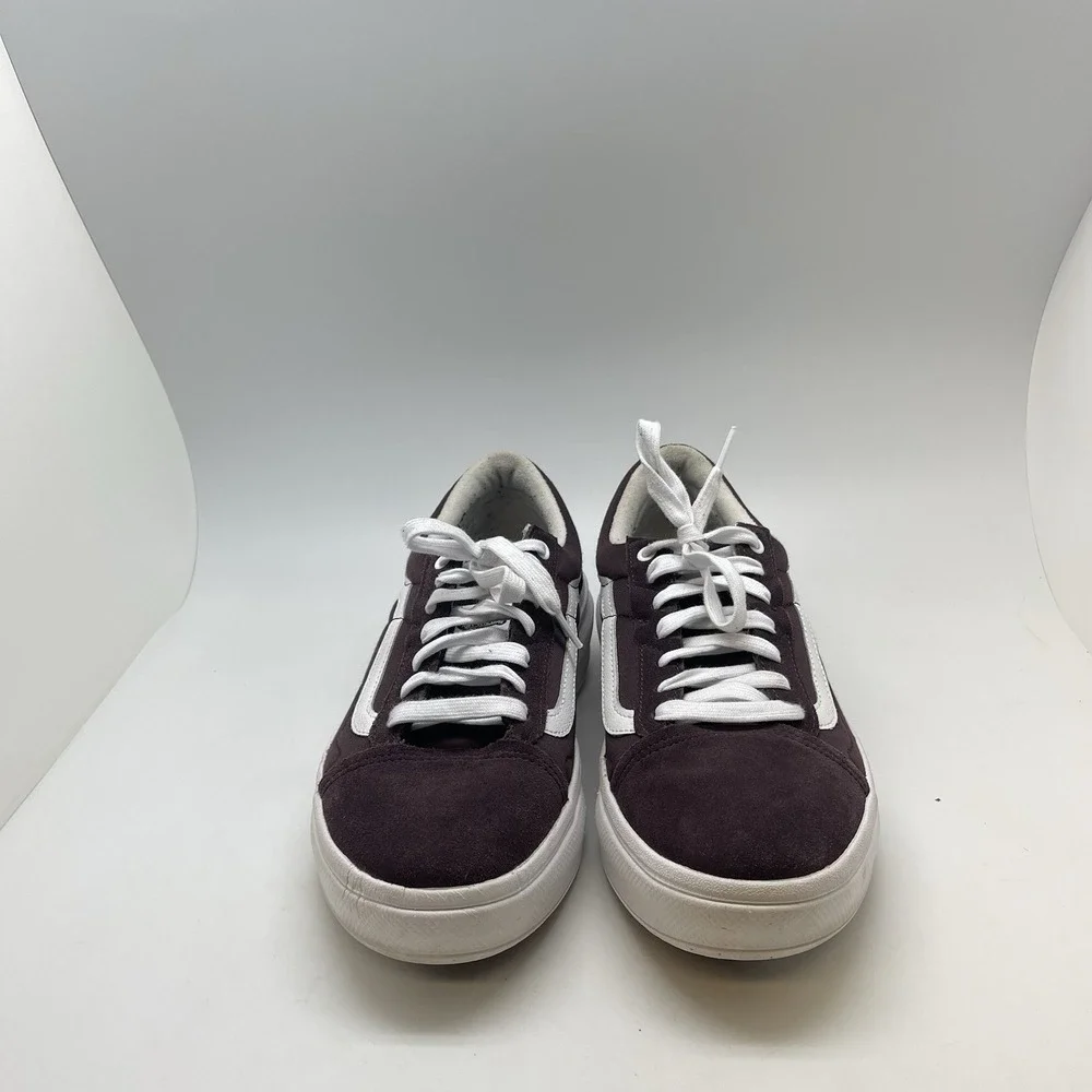 Vans Sneakers Mens 11.5 Womens 13 Old Skool Overt CC Burgundy Platform Shoes‎